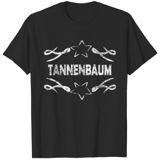 Discover Tannenbaum Sterne Stern Winter T-shirt