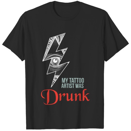 Discover Drunk tattoo artist - Betrunken Alkohol T-shirt