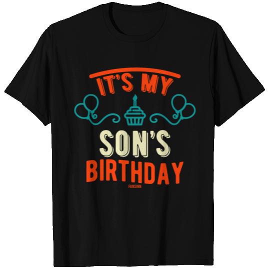 Birthday Mother Son Gift T-shirt
