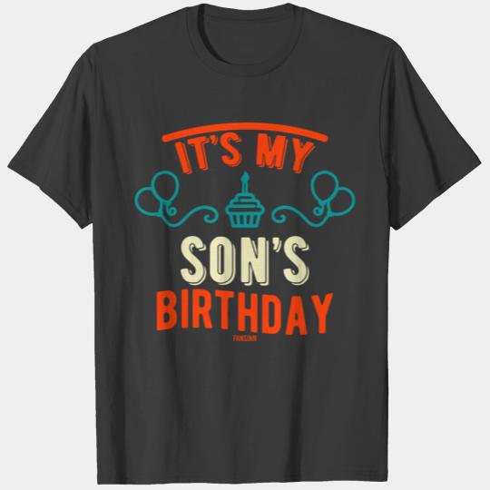 Birthday Mother Son Gift T-shirt