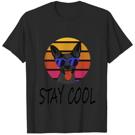 Discover dog with sunglasses and stay cool T-shirt