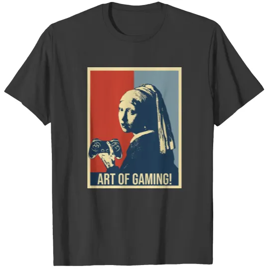 The art of gaming gambling painting T-shirt