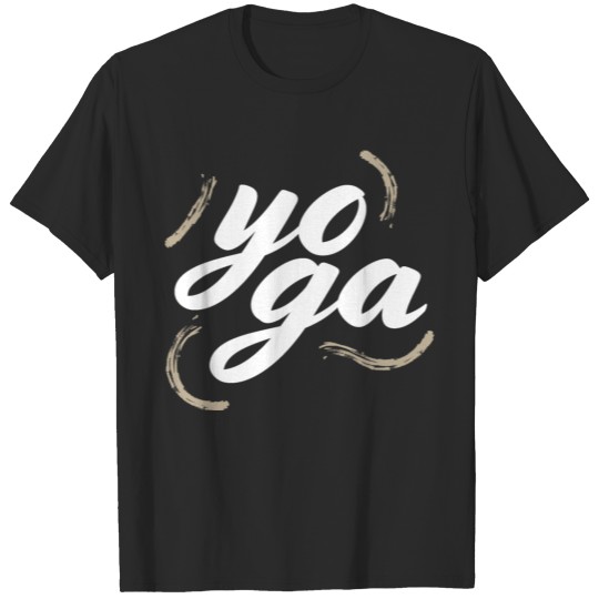 Discover Yoga stylish design T-shirt