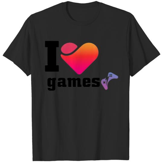 Discover i love games T-shirt