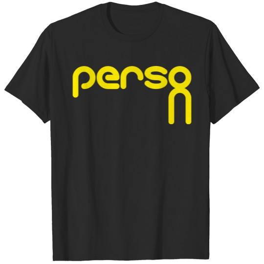 Discover PERSON T-shirt