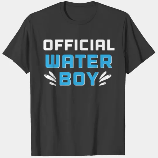 Hydration Specialist Waterboy Team Manager T-shirt