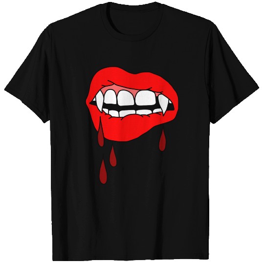 Lips Vampire Blood T-shirt
