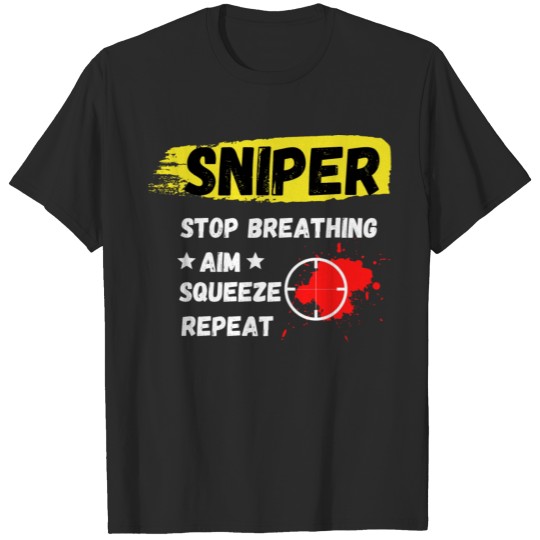 Discover gaming sniper T-shirt