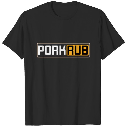 Discover BBQ Pork Rub Barbecue Grill Gift Funny Fathers Day T-shirt