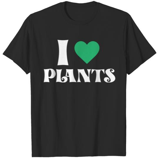 Discover I Love Plants T-shirt