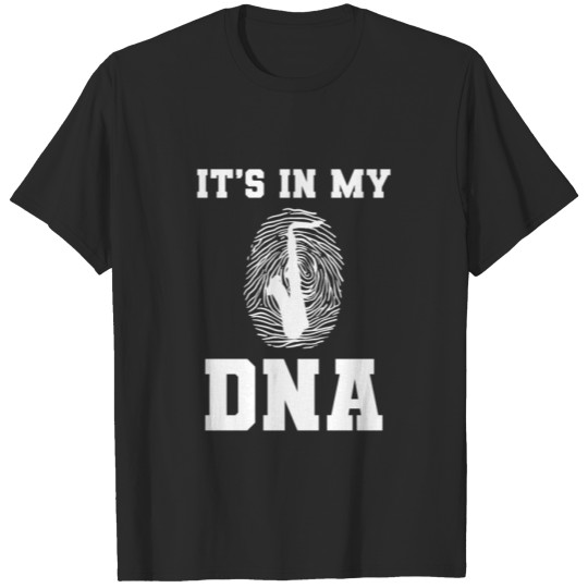 Discover Saxophone DNA Saxophonist Fingerprint Music Gift T-shirt