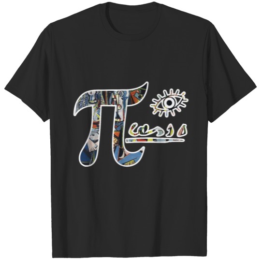 Picasso Pi Day Math Lovers Gift Idea Art Teacher T-shirt