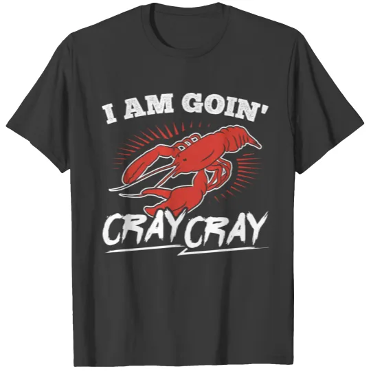 Cajun Mardi Gras Crawfish T-shirt