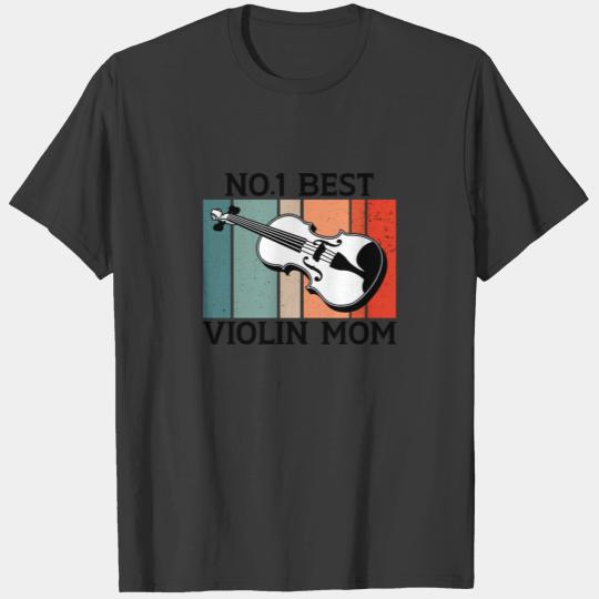 no 1 best violin mom T-shirt