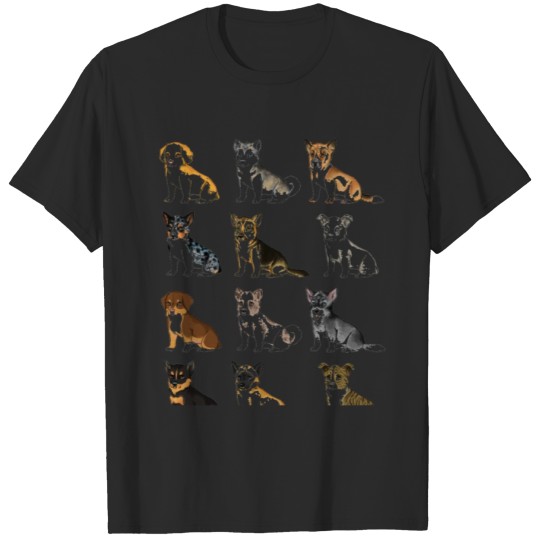 Discover Norwegian lundehund T-shirt