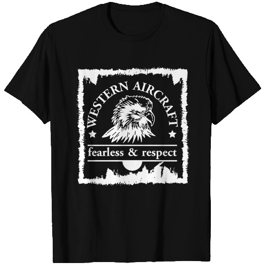 WESTERN AIRCRAFT fearless respect T-shirt