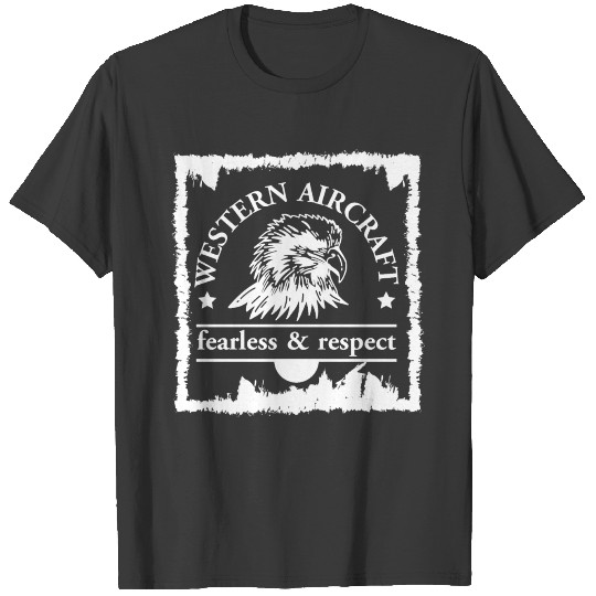 WESTERN AIRCRAFT fearless respect T-shirt