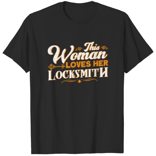Discover Keyhole Locksmith Locksmithing Gift T-shirt