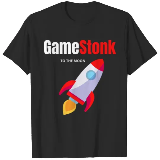 Discover Game Stonk To The Moon T-shirt