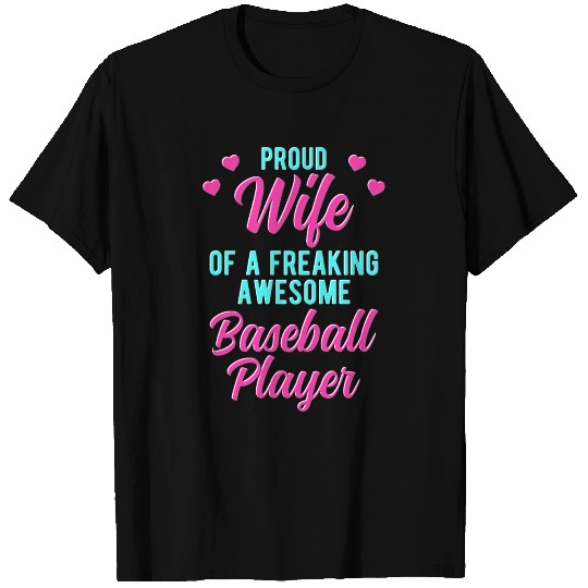 Funny Baseball Lover Husband Gift For Baseball T-shirt