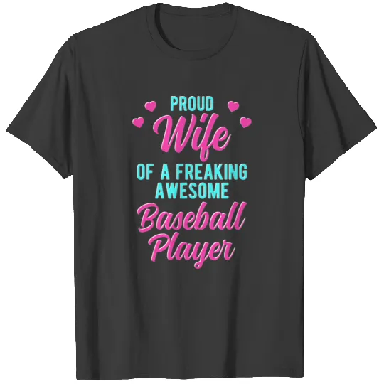 Funny Baseball Lover Husband Gift For Baseball T-shirt
