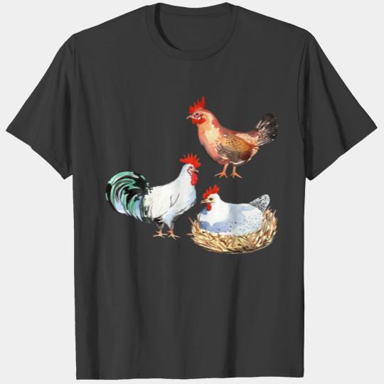 Easter easter bunny flower butterflies T-shirt