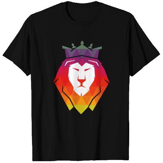 Multi color face T-shirt