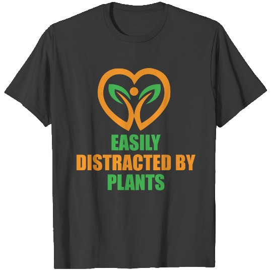 Discover Easily Distracted by Plants T-shirt