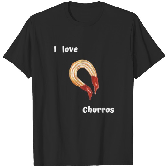 Discover I Love Churros T-shirt