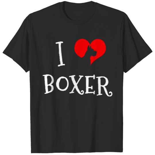 Discover I Love Boxer T-shirt