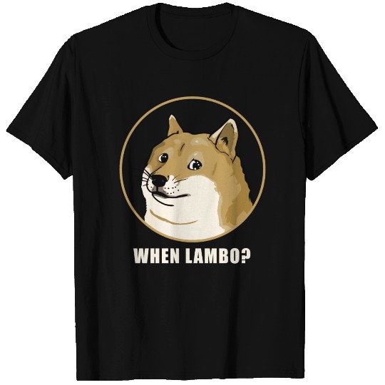 WHEN LAMBO DOGECOIN T-shirt