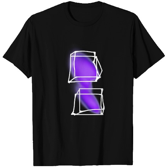 purple T-shirt