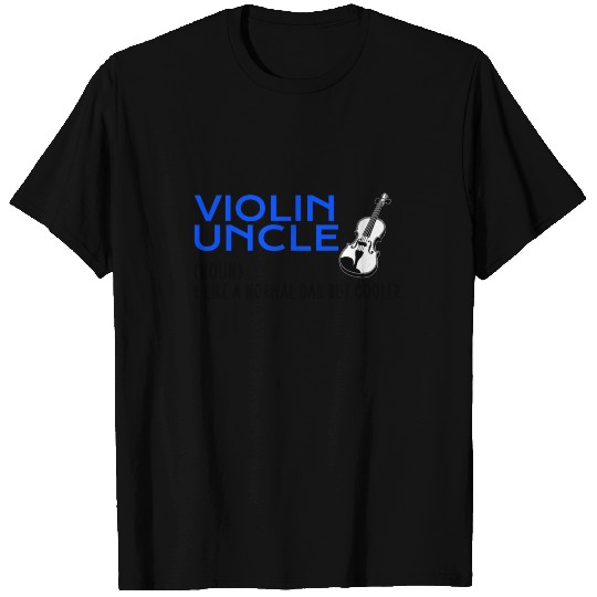 Violin uncle T-shirt