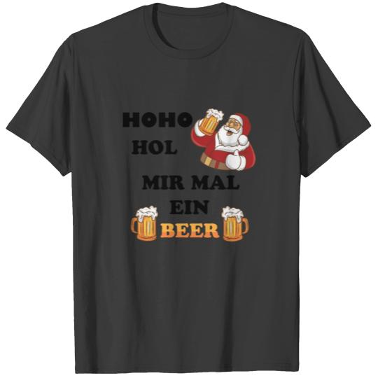 Discover Santa's Beer Get Me A Beer T-shirt