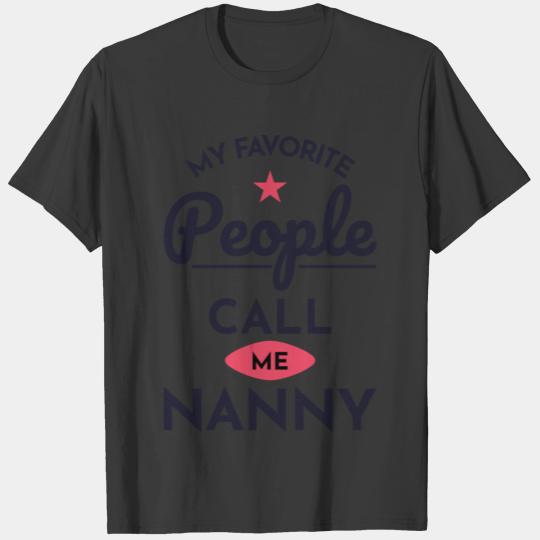 Nanny Grandma Mom Women's day mother's day Gift T-shirt