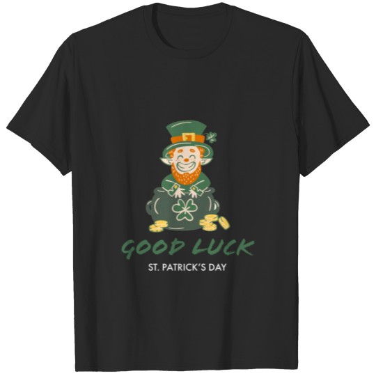 Discover Shamrock St. Patrick's Day Irish Cloverleaf T-shirt