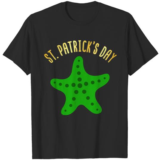 Discover St Patricks Day Funny Starfish Gift Idea T-shirt