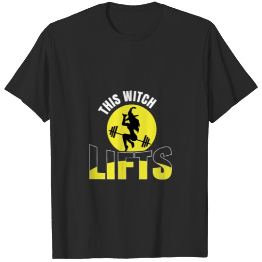 Witch Workout Bodybuilding Fitness Weight Training T-shirt