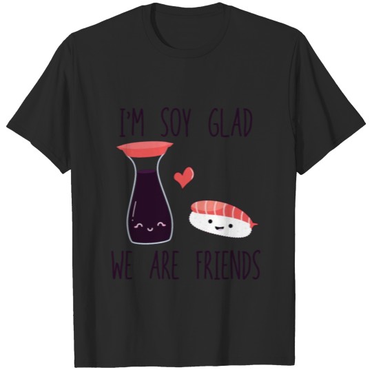 Discover Soy Sushi Friends | Japanese Food Gifts T-shirt