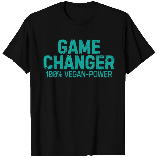 Game changer vegan gift plants saying T-shirt