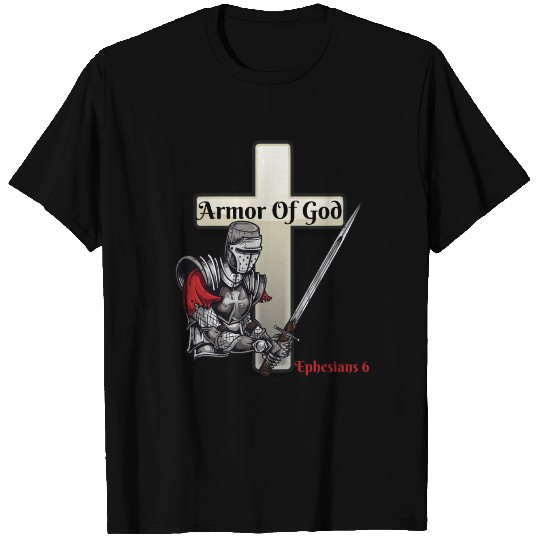Armor Of God red T-shirt