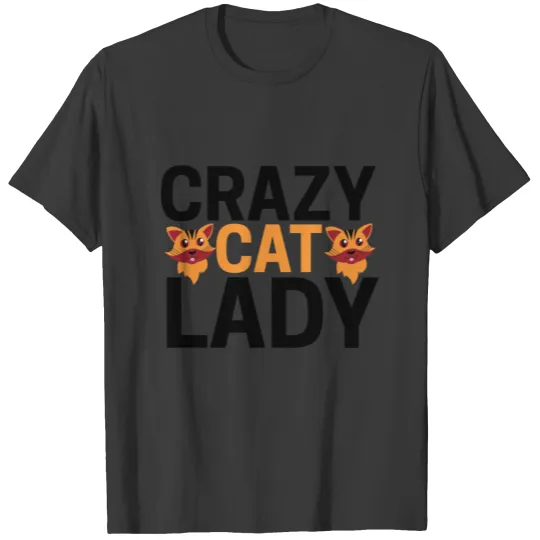 5587 Crazy Cat Lady 2Crazy Cat Lady T-shirt