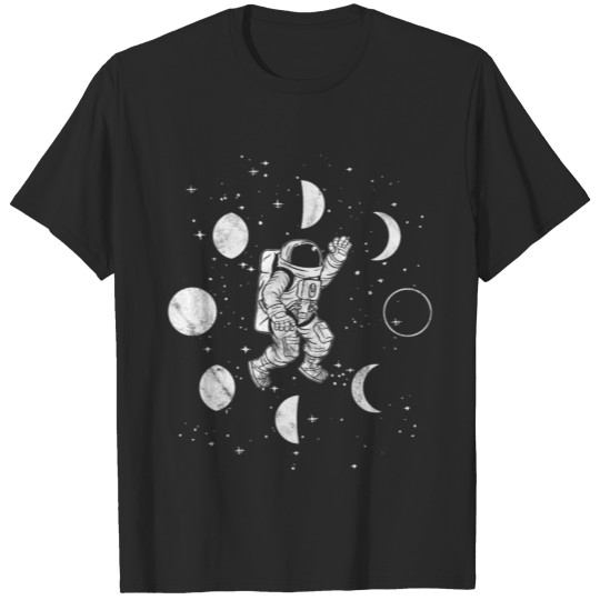 Discover Future Astronaut Moon Phases Astronomers Gift T-shirt