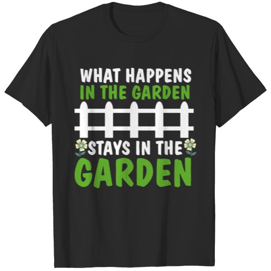 Gardener Flower Garden T-shirt
