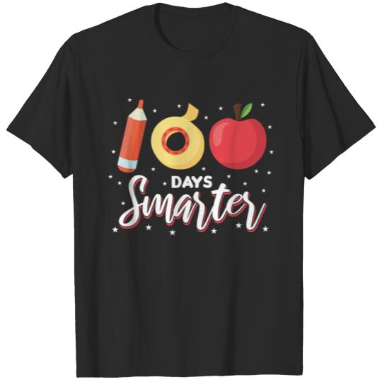 100 Days Smarter design for Teacher or Student T-shirt