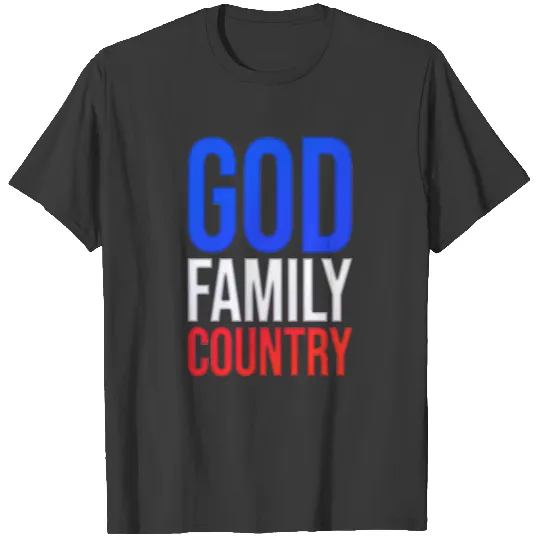 God Family Country T-shirt
