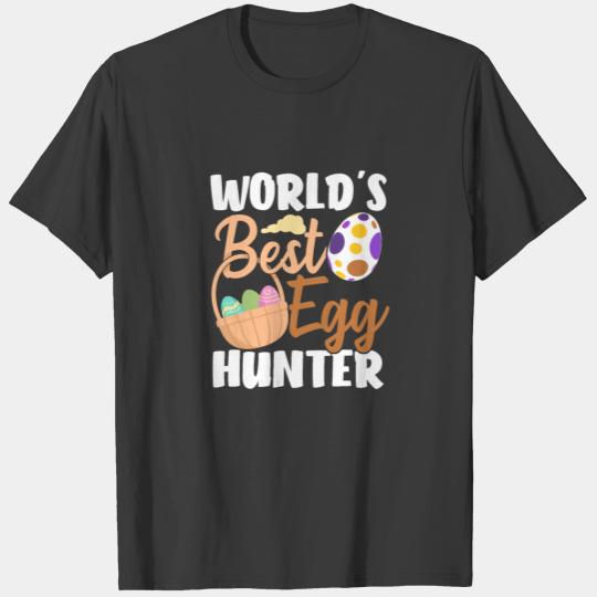 Easter World's Best Egg Hunter Boy Toddler Girl T-shirt