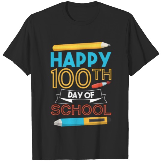 Discover Happy 100th Day Of School T-shirt