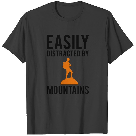Hiker Mountaineer Outdoor Hiking Funny Quote Gift T-shirt