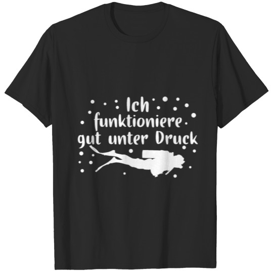 Discover Diver Tshirt Swimming Apnea Vacation Water Dive T-shirt